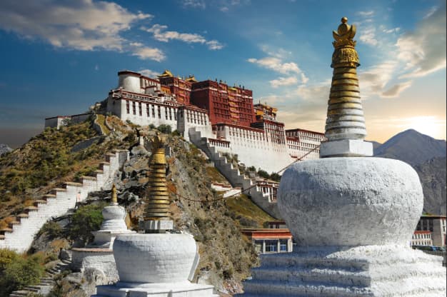 Tibet och Yangtzekryssning i Kina